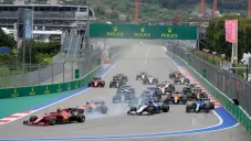 Así luce el circuito de Sochi en el Gran Premio de Rusia