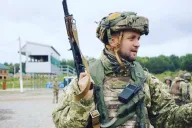 Soldado bailarín ucraniano que se ha hecho viral en redes socaiels