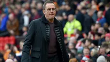 Ralf Rangnick tras un duelo del Manchester United