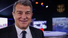 Joan Laporta en su regreso al Barcleona