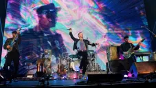 Coldplay en concierto en Los Ángeles