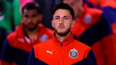 Hiram Mier previo a un partido de las Chivas