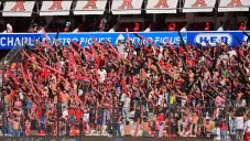 Afición del Atlas en La Corregidora