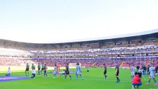 La Corregidora previo a riña entre porras