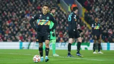 Alexis Sánchez en lamento con Inter