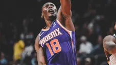 Biyombo, jugador de los Suns de la NBA