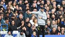 Thomas Tuchel durante un partido con el Chelsea