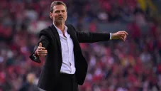 Diego Cocca durante un duelo de Atlas