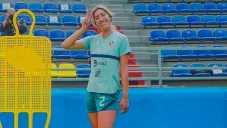 Orejel en un entrenamiento