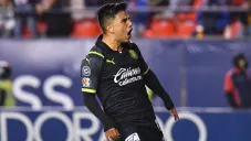 Fernando Beltrán jugando con Chivas