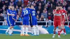 Chelsea celebrando su triunfo ante Middlesbrough