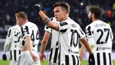 Paulo Dybala en festejo con la Juventus