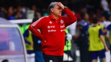 Tata Martino en el juego ante Estados Unidos
