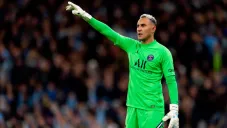 Keylor Navas jugando partido con el PSG en la Ligue 1