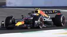 Checo Pérez en el GP de Arabia Saudí