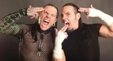 Matt y Jeff Hardy en sesión de fotos