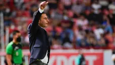 Jaime Lozano en un partido de Necaxa