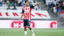 Sánchez en un partido con Chivas