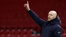 Erik ten Hag, entrenador de Edson Álvarez en el Ajax