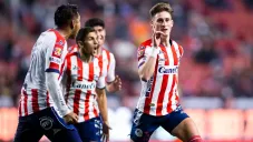 San Luis celebra gol