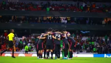 Jugadores del Tri previo a un partido