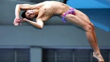 Diego Balleza en acción