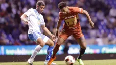 Maximiliano Araújo (Puebla) vs Rogério de Oliveira (Pumas) en Liga MX