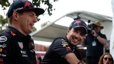 Verstappen y Checo Pérez