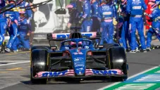 Fernando Alonso en el GP de Australia