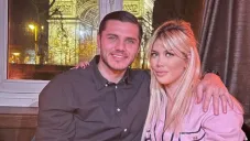 Icardi junto a Wanda Nara