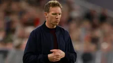 Julian Nagelsmann dirigiendo al Bayern Munich en partido de Champions