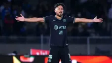 Valdez en el juego con América