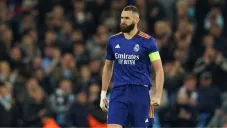 Benzema en el juego con el Madrid