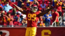 Drake Jackson jugando con la University of Southern California