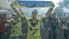 Afición del América en el Estadio Azteca