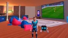 Usuario del metaverso presume cómo disfruta de la Serie A