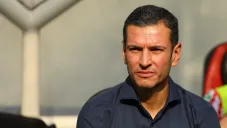 Jimmy Lozano en el partido de Cruz Azul vs Necaxa