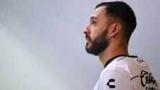 Aguilera previo a un juego del Atlas