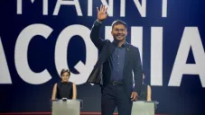 Manny Pacquiao en campaña por la presidencia de Filipinas