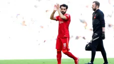 Mohamed Salah salió por lesión de la Final