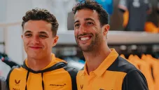 Norris y Ricciardo previo al Gran Premio de Miami