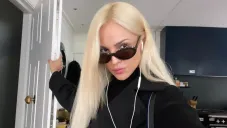 Eiza González compartió selfie en sus redes sociales