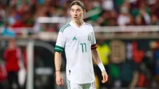 Marcelo jugando partido amistoso con el Tri