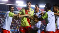 Jesús Ramírez celebra con Atlético Morelia