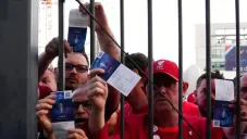 Disturbios en el Stade de France