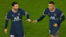 Lionel Messi y Kylian Mbappé