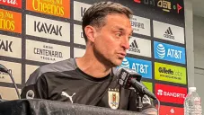 Diego Alonso en conferencia de prensa