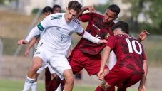 Selección Mexicana Sub 21 en acción ante Venezuela