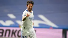Isco en un partido del Real Madrid