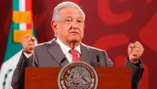 Andrés Manuel López Obrador en conferencia